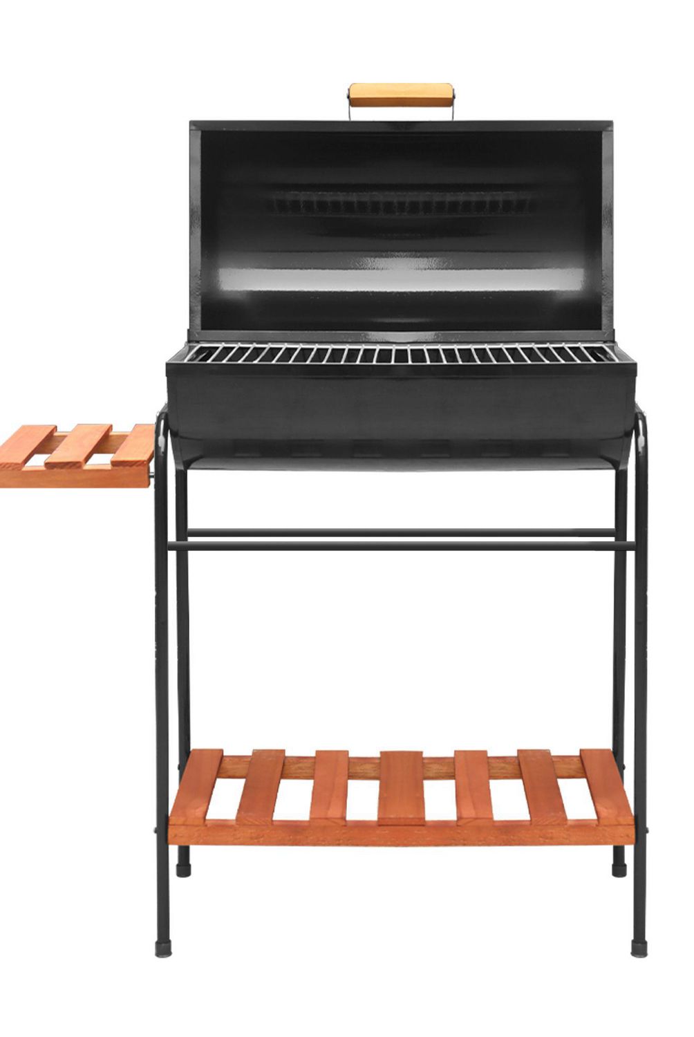 MR GRILL - Parrilla Cilindrica con Tapa + Tabla