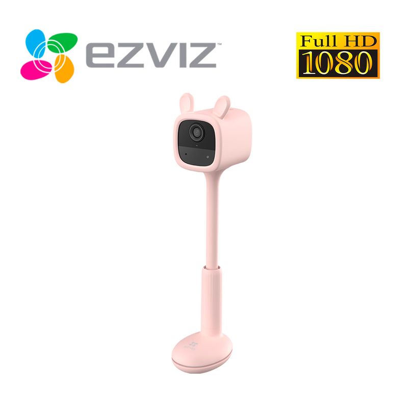 EZVIZ - Monitor de Bebé Ezviz BM1 Rosado Wi-Fi Inalámbrico con Batería