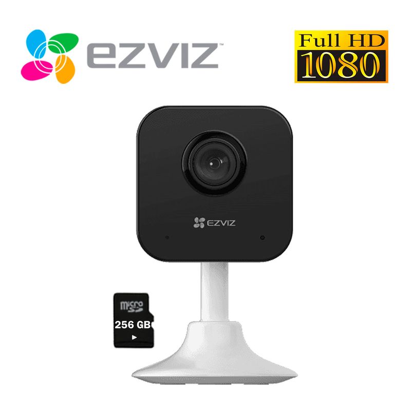 EZVIZ - Cámara de Seguridad Ezviz H1C Inalámbrico Wi-Fi Full Hd + Micro sd 256Gb
