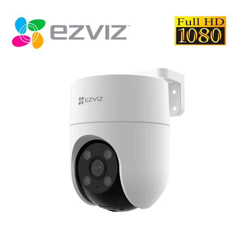 EZVIZ - Cámara Seguridad Ezviz Wi-Fi 1080P Giratoria 360 H8C Inteligente