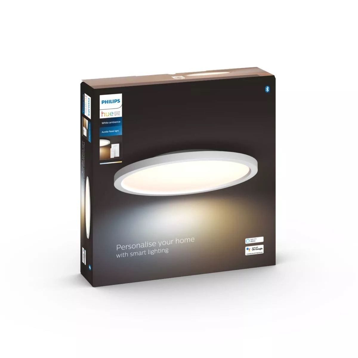 PHILIPS HUE - Downlight Adosados Smart 21W Luz Blanca