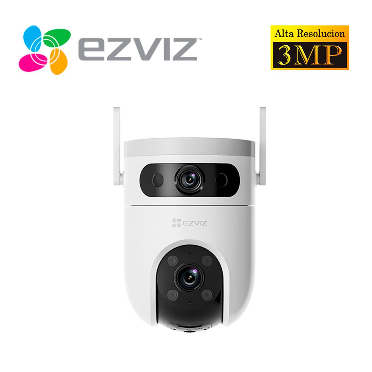 EZVIZ - Cámara de Seguridad Ezviz H9C 3Mp + 3Mp Binocular Wifi Exterior Giratoria 360