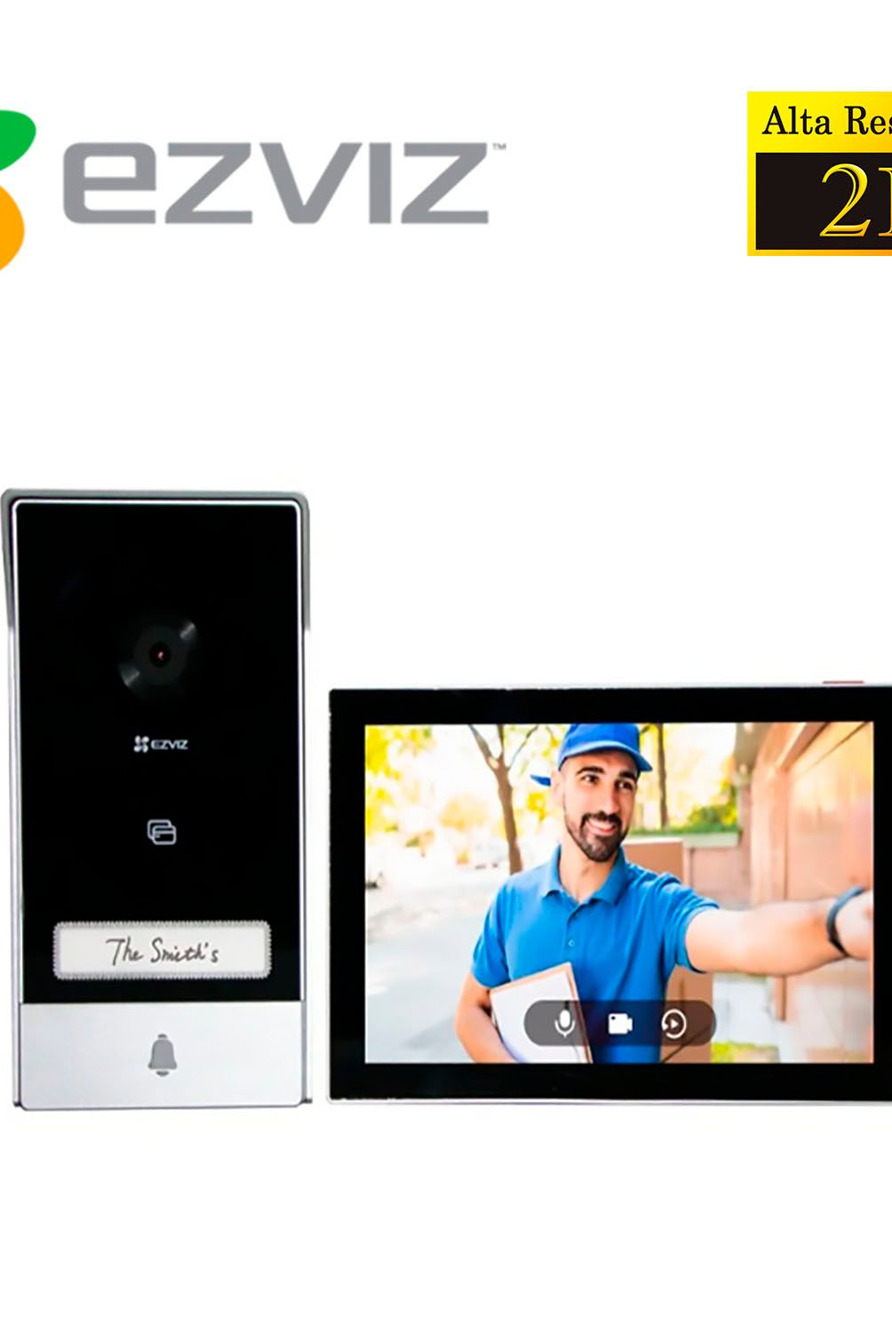 EZVIZ - Videoportero Doméstico Inteligente Ezviz HP7 2K Exterior