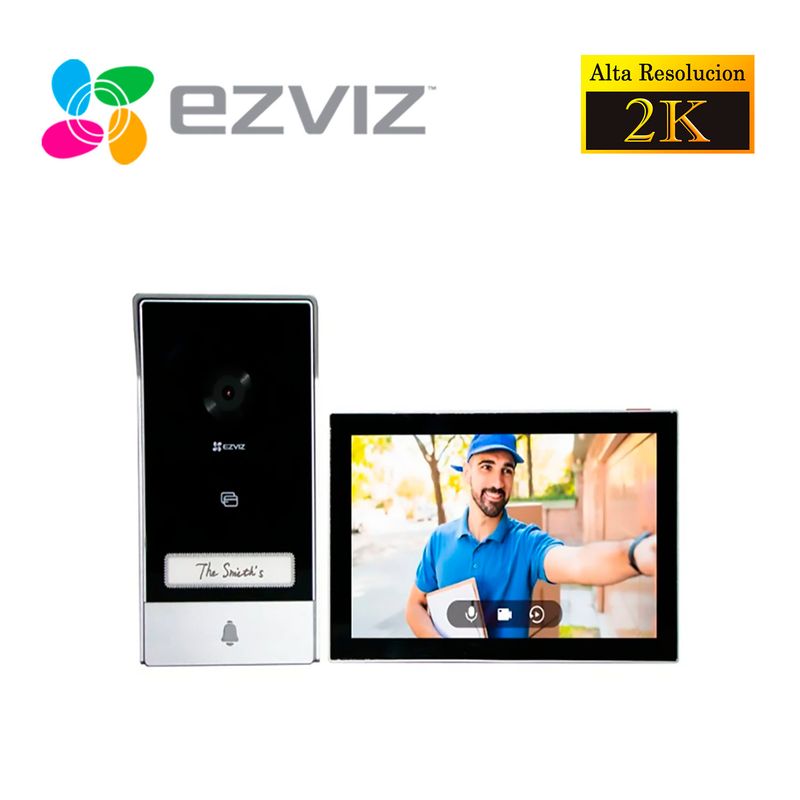 EZVIZ - Videoportero Doméstico Inteligente Ezviz HP7 2K Exterior