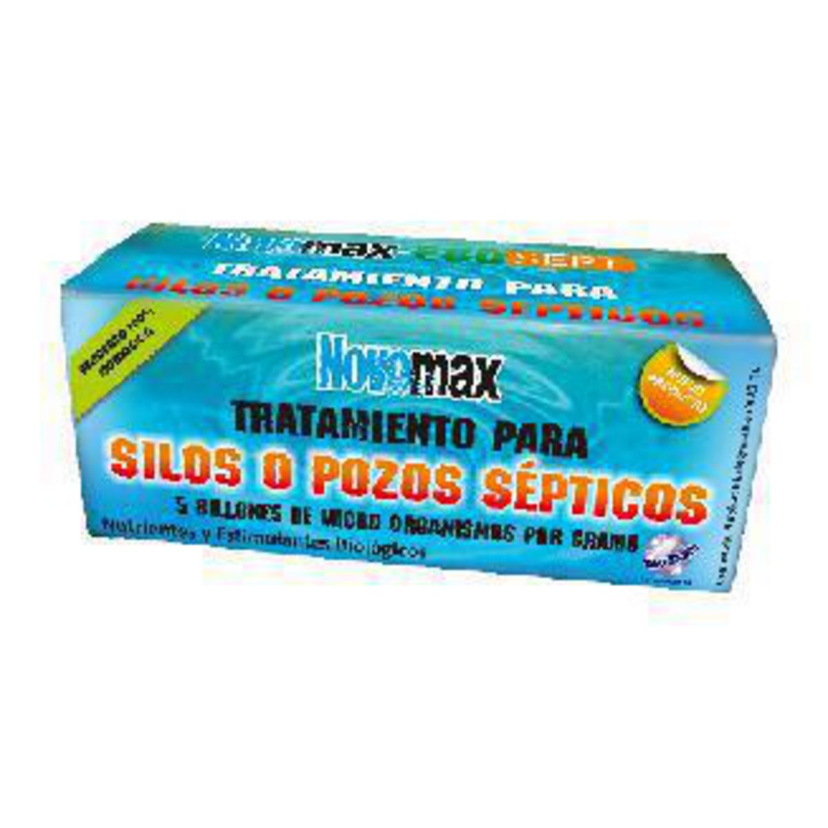 NOVOMAX - Tratamiento pozos septicos x6unid