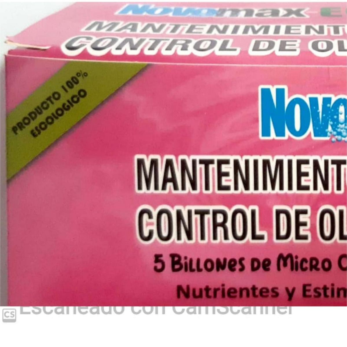 NOVOMAX - Tratamiento drenajes grasas x6unid