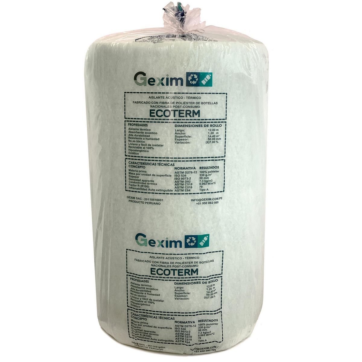  - Lana Verde Ectotérmico 1.2x12m Poliéster