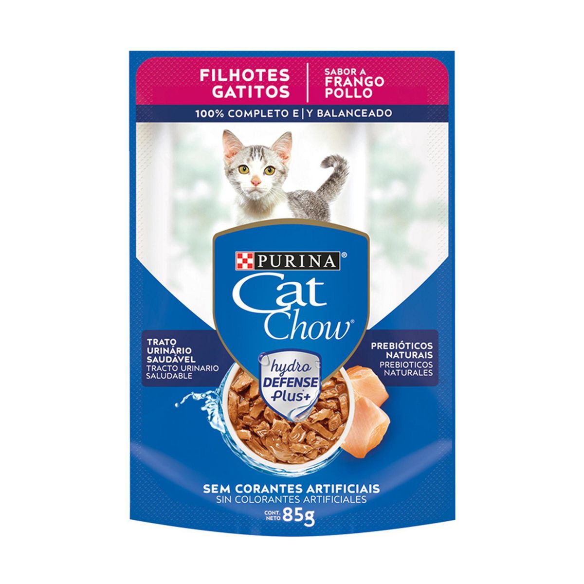 CAT CHOW - Cat Chow Pouch Sabor a Pollo 85gr