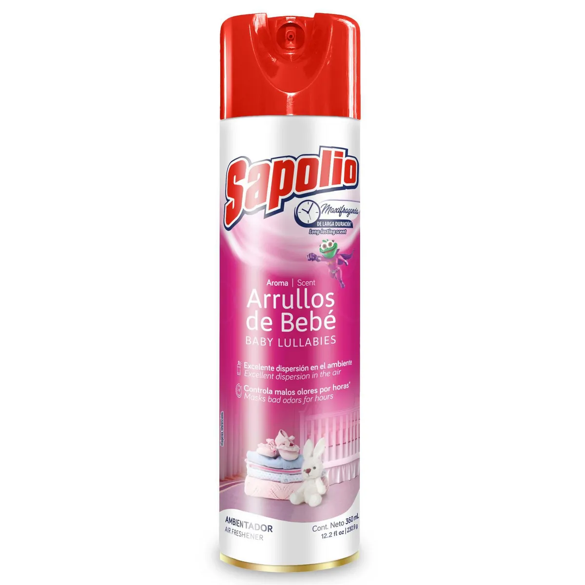 SAPOLIO - Ambientador Sapolio Arrullo Bebé 360Ml