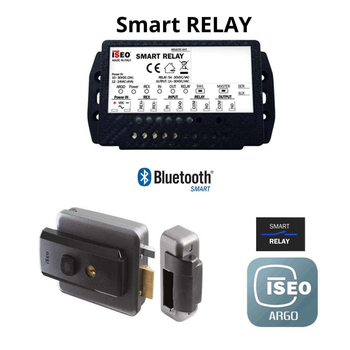 ISEO - Smart Relay Electrónico Iseo Bluetooth