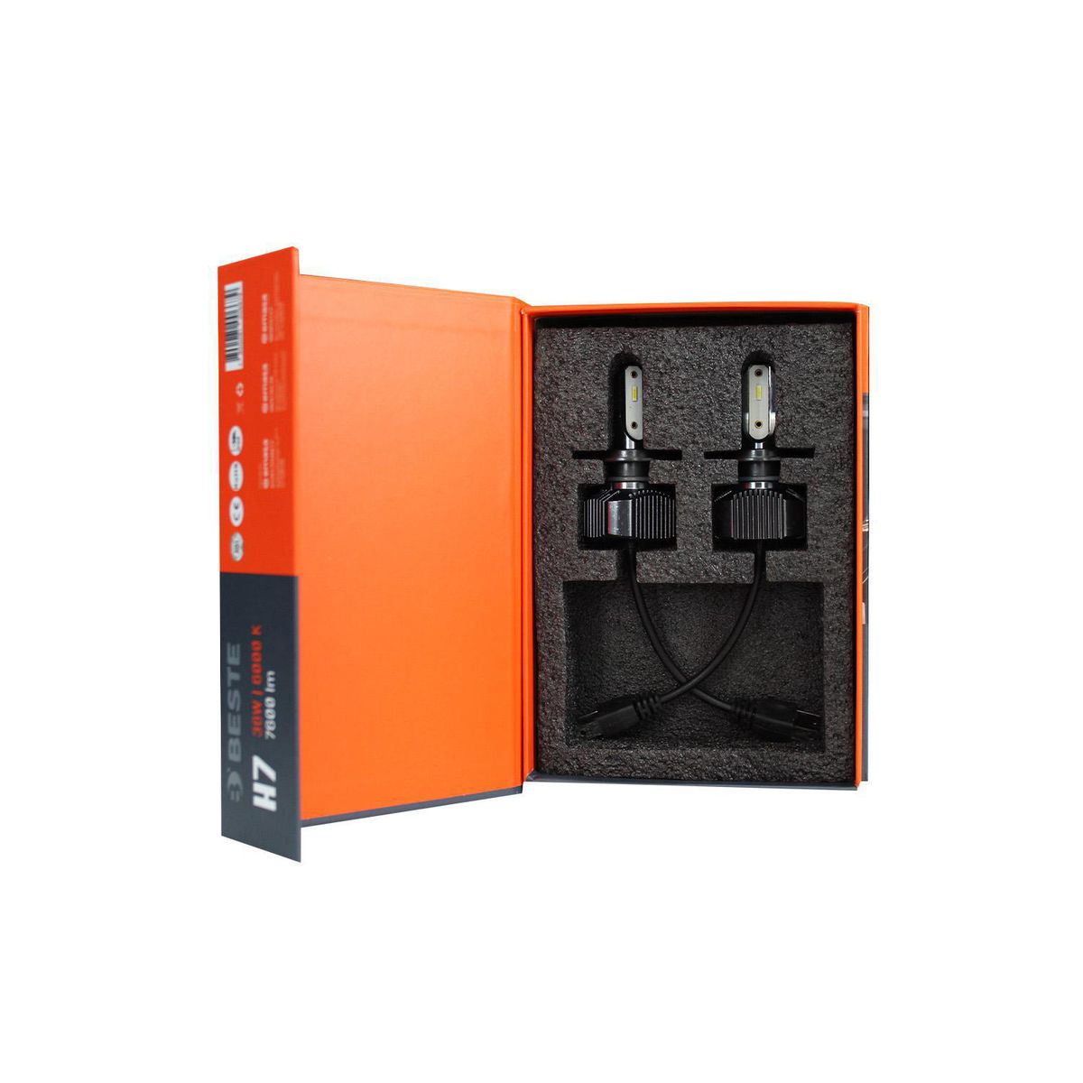 BESTE - Kit Led H7 Beste x 2und 36W 6000K PX26D 7600LM 12-24V