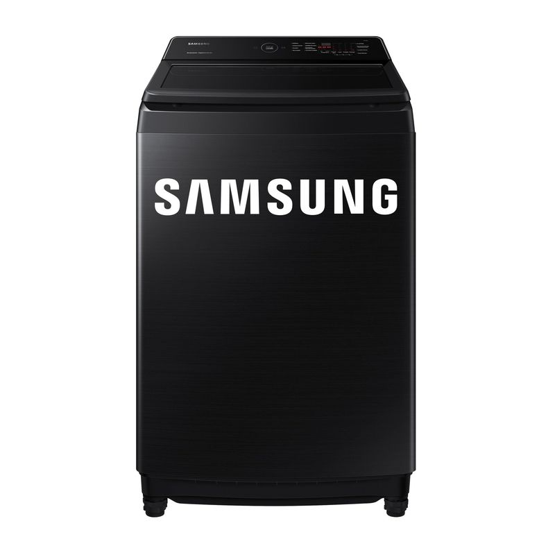 SAMSUNG - Lavadora Samsung 16 kg Negro Carga Superior WA16CG6441BVPE