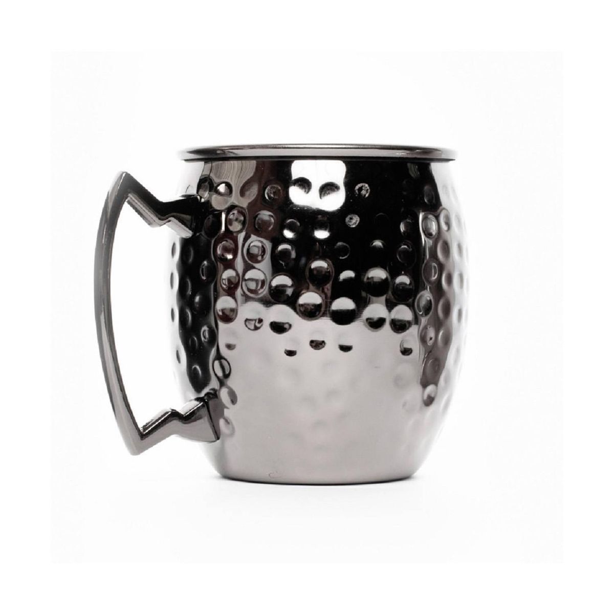 FTA - Mug de Acero Inoxidable Negro Brillante 500ml
