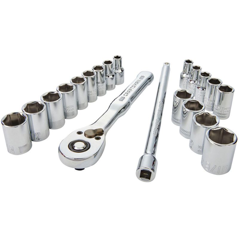 CRAFTSMAN - Set Dados 1/4 Craftsman 20Pz