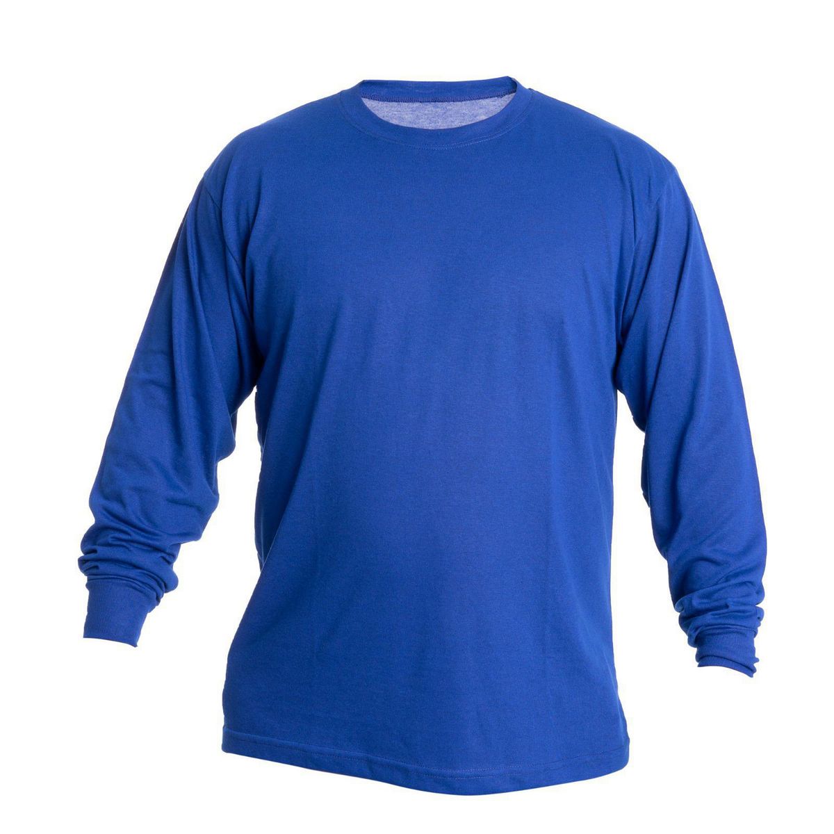  - Polo de Dama Manga Larga Azul