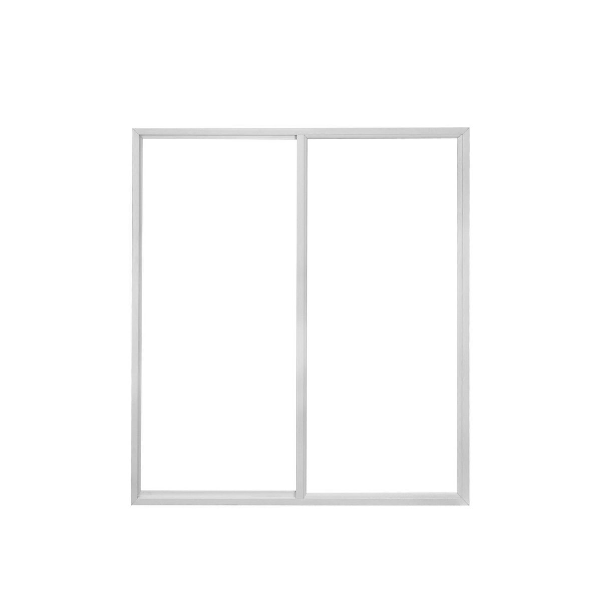 NEFUSAC - Ventana Pvc Corrediza Laminado de 6 mm Blanco