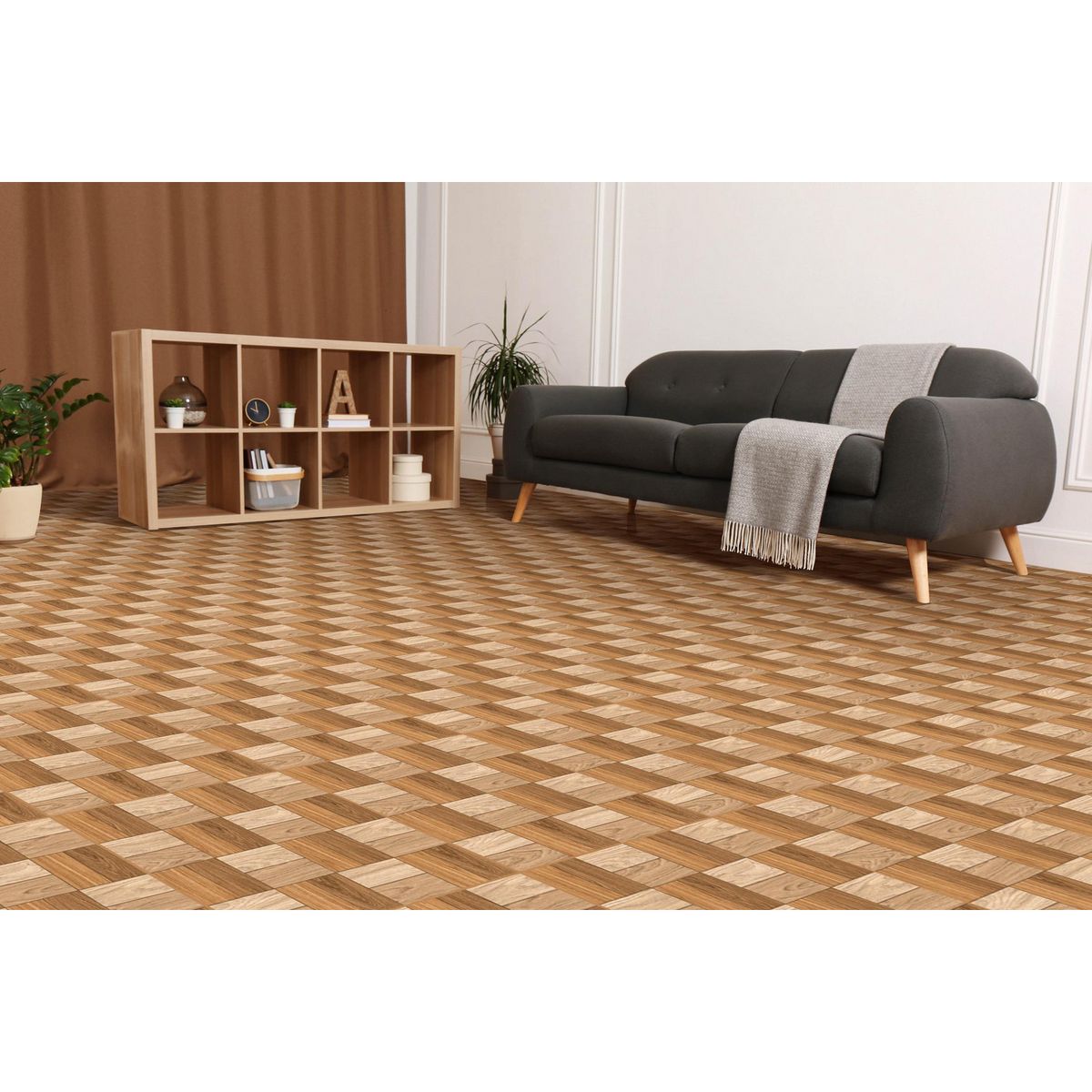 SCOP - Cerámica Mix 60x60 Maderadas Brillante 2.58 m2