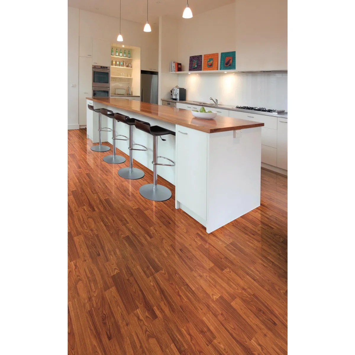 SAN LORENZO - Cerámica Caramelo Maderado 60X60cm 1.48m2 Kiara Caramelo