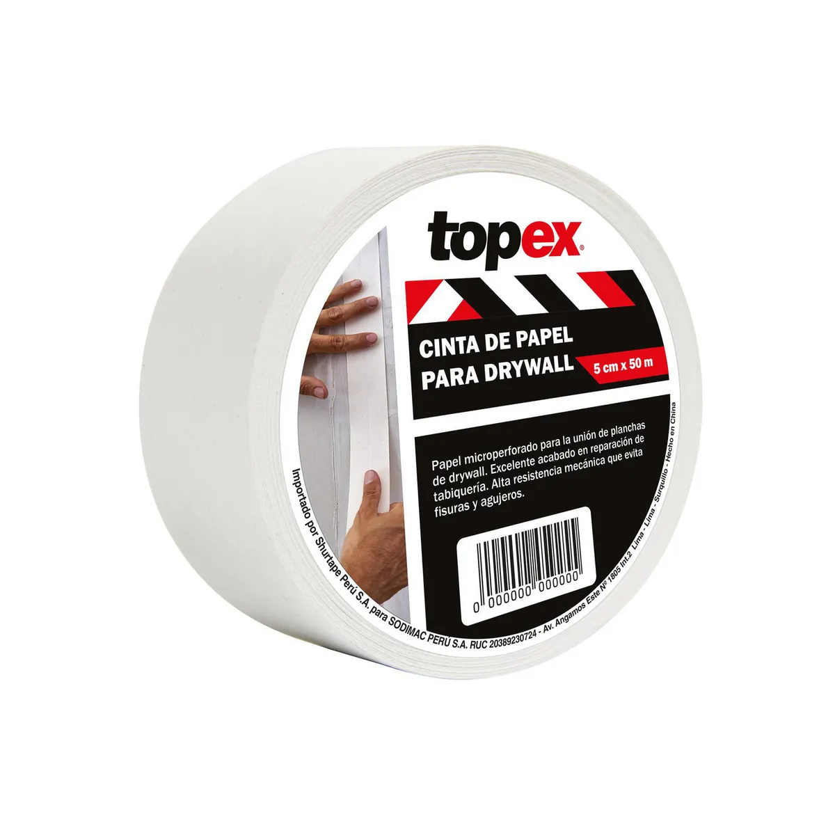 TOPEX - Cinta de Papel Drywall Topex 2 X 50m