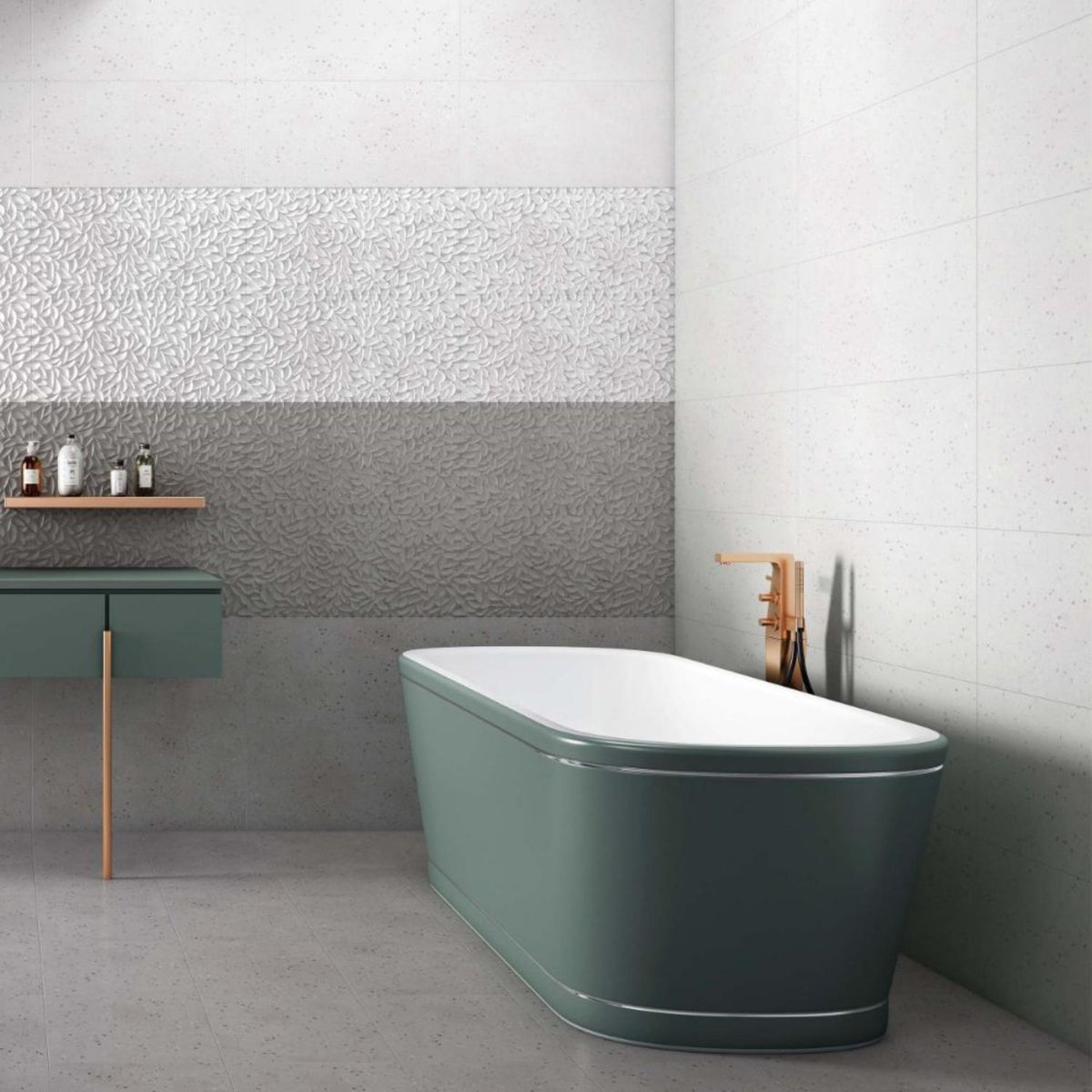 KLIPEN - Cerámica Blanco Decorado 30x60cm 0.9 m2 Veneto Mate