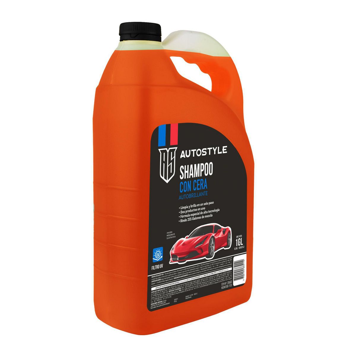 AUTOSTYLE - Shampoo con Cera Gl Autostyle