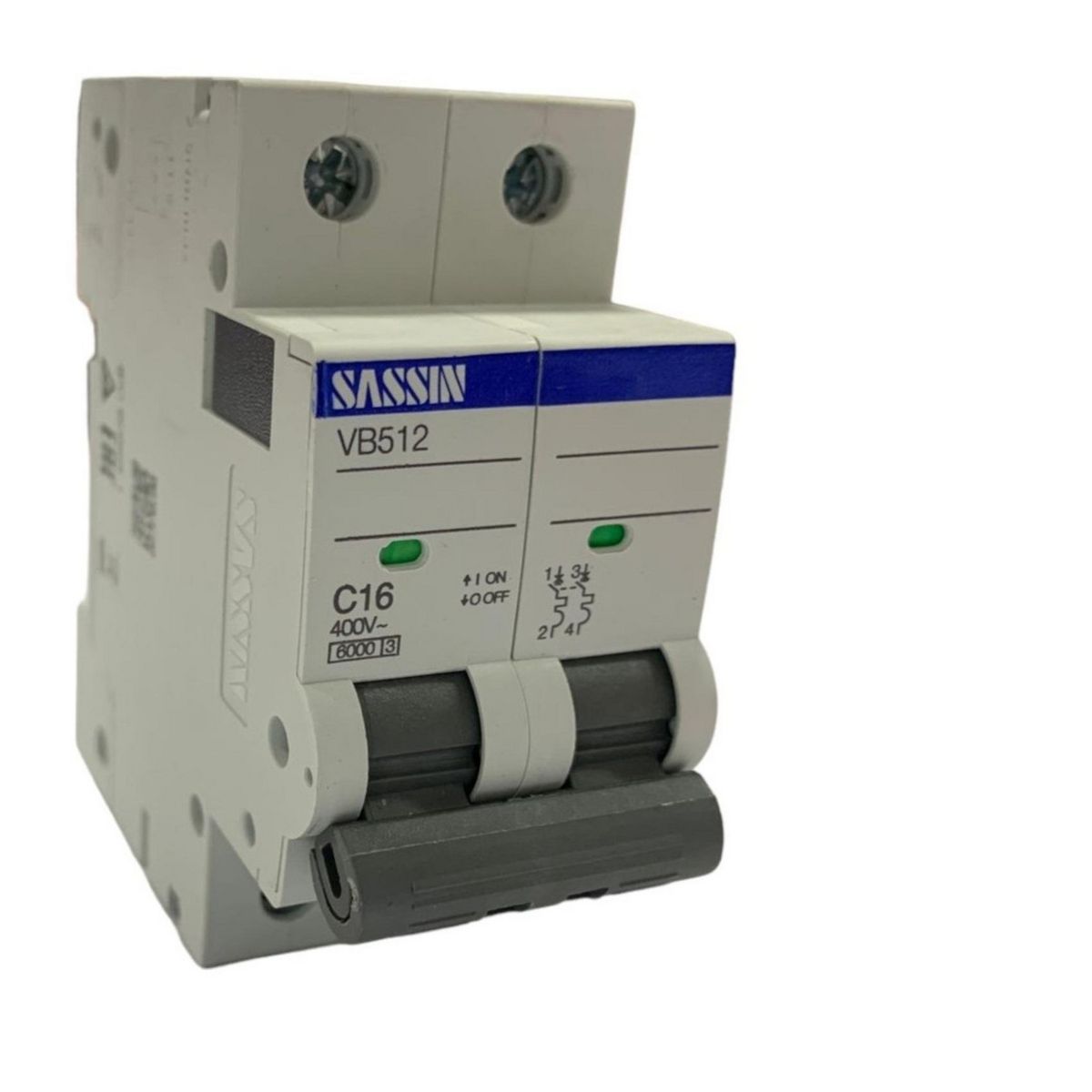 SASSIN - Interruptor Termomagnético 2x16A SASSIN