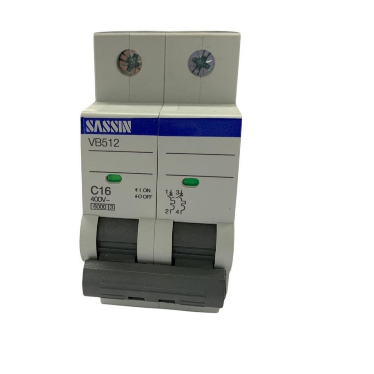 SASSIN - Interruptor Termomagnético 2x16A SASSIN