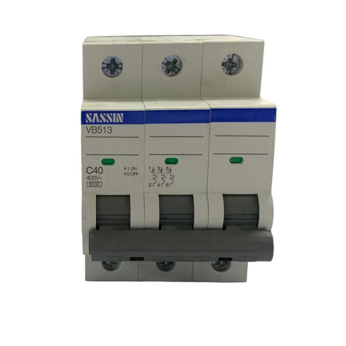SASSIN - Interruptor Termomagnético 3x40 A SASSIN