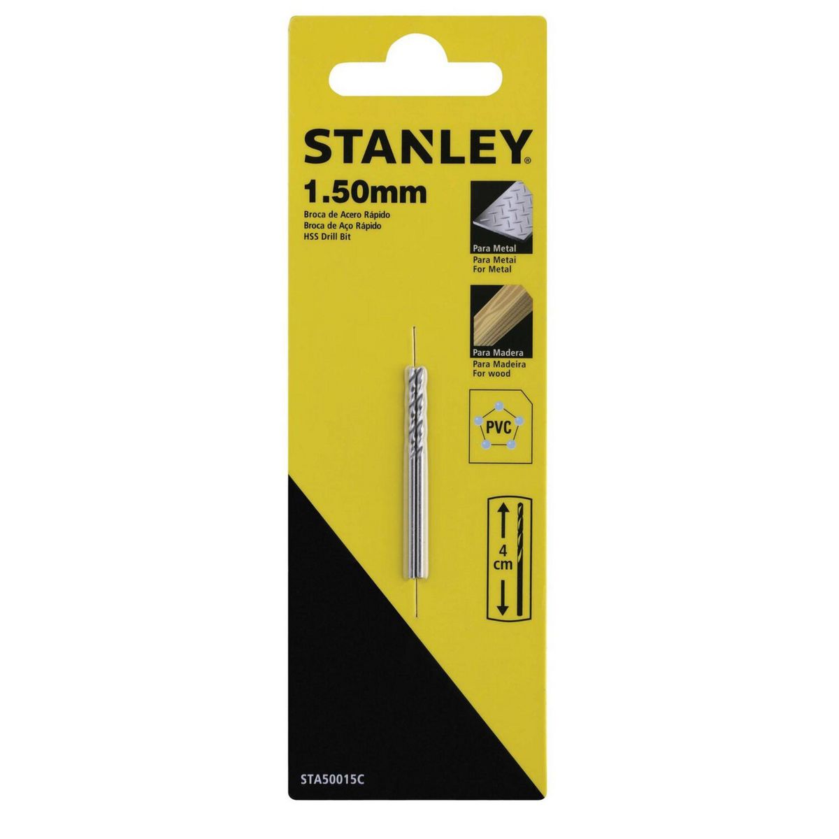 STANLEY - Broca de arco HSS 1.50 mm Stanley