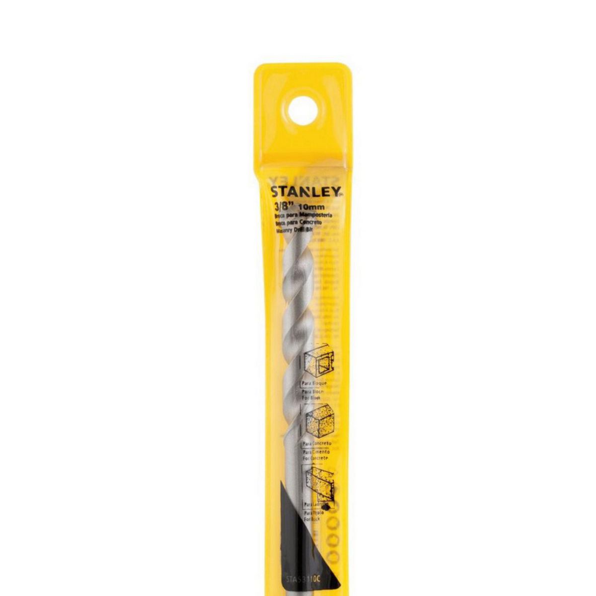 STANLEY - Broca para concreto 10X120mm Stanley