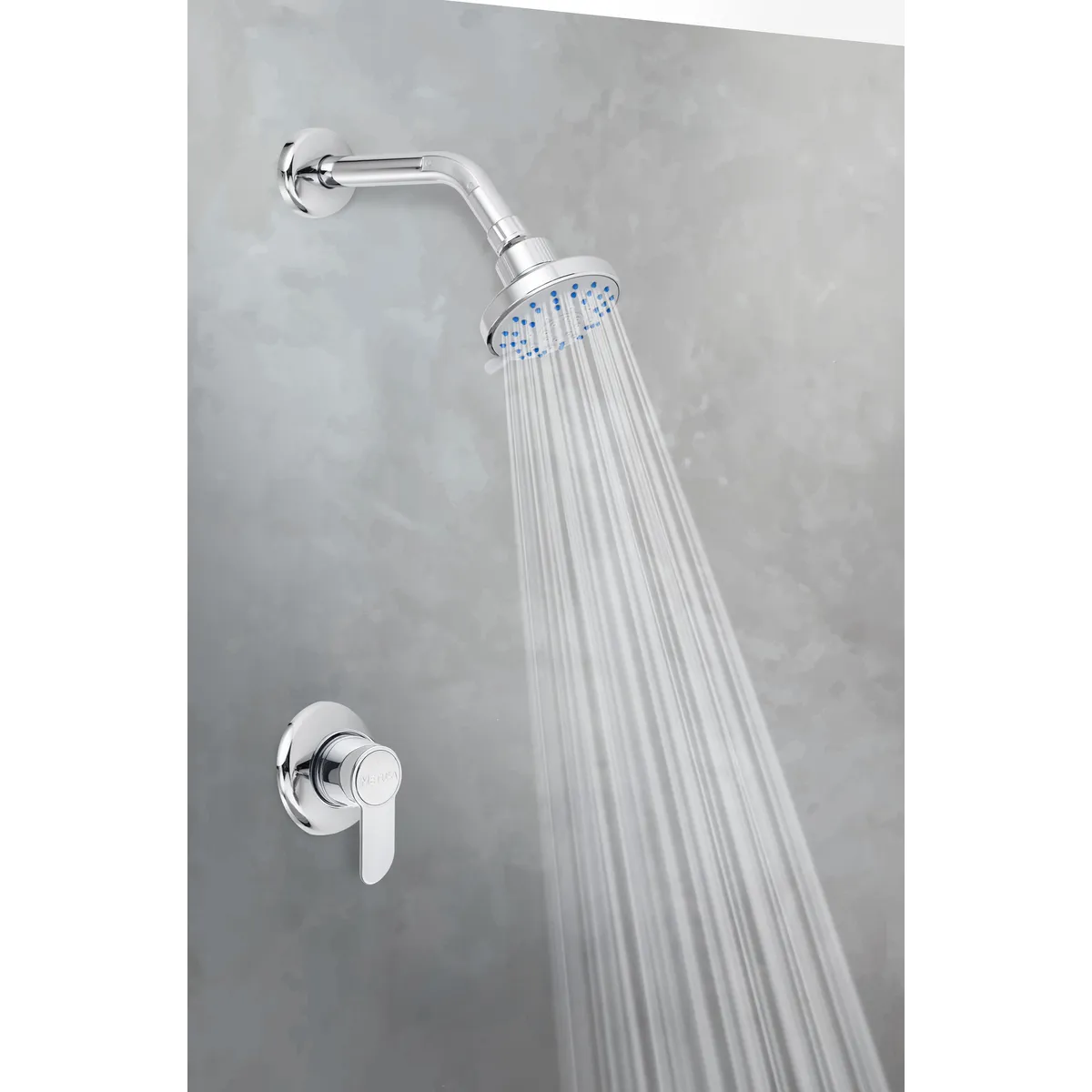 METUSA - Grifo de Ducha + Llave ABS Cromado