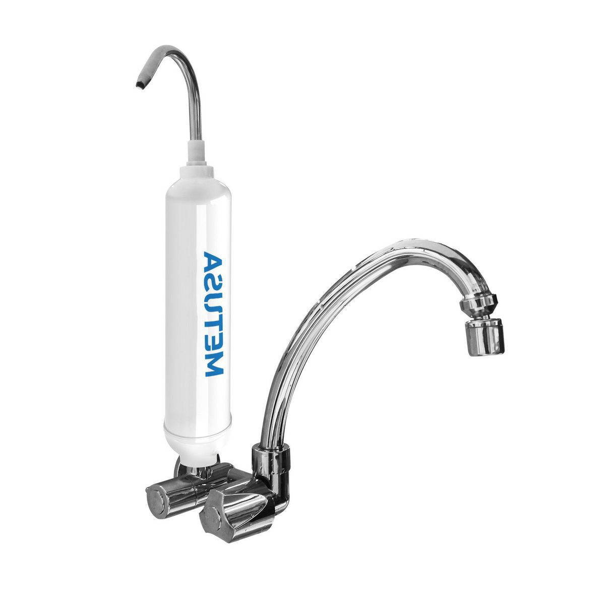 METUSA - Llave para Cocina con Purificador