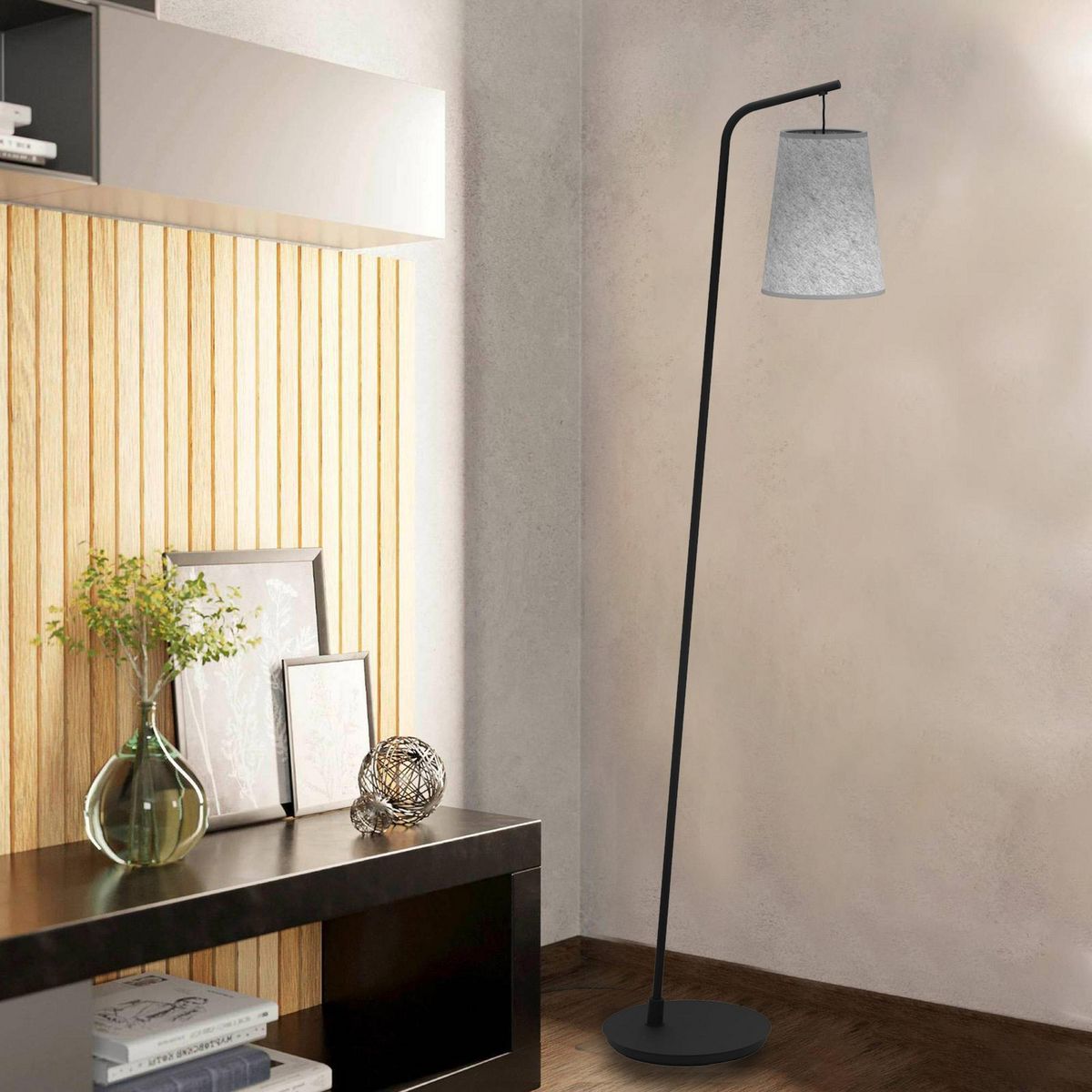 EGLO - Lámpara de Pie Alsager 4W