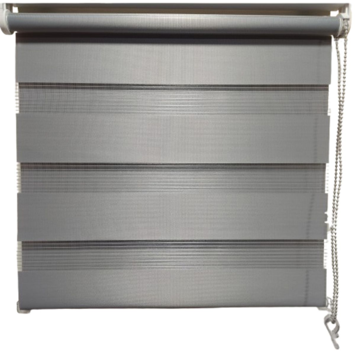 PLASTILISTO - Cortina Roller Zebra Gris 180x210cm