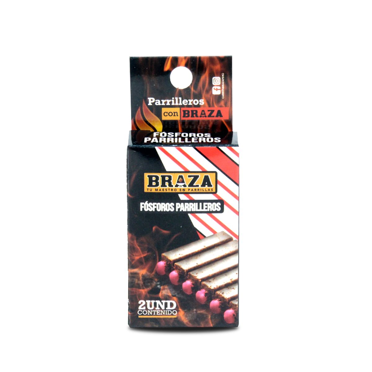 GENERICO - Fósforos Parrilleros Braza 2und