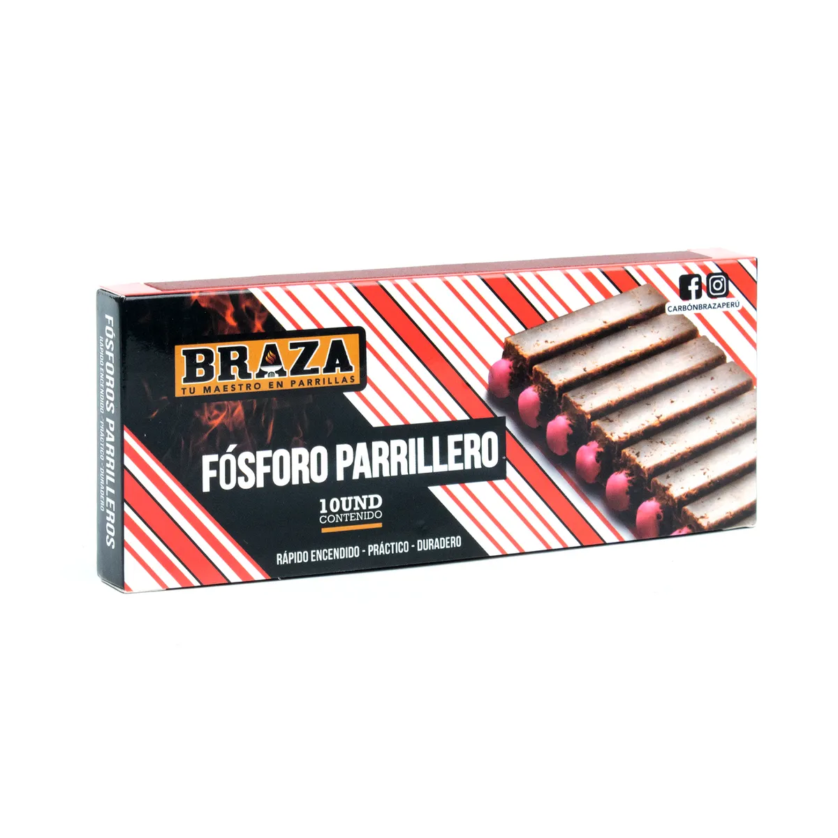 GENERICO - Setx10 Fósforo Braza Parrillero