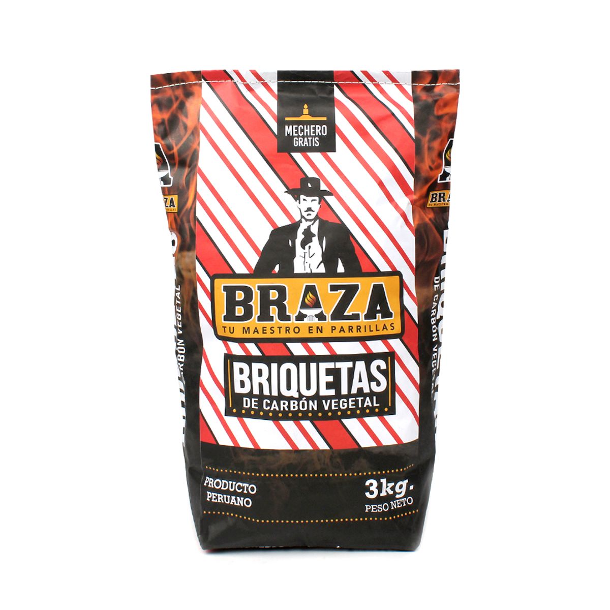 GENERICO - Briqueta Vegetal 3Kg