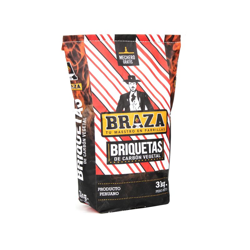 GENERICO - Briqueta Vegetal 3Kg