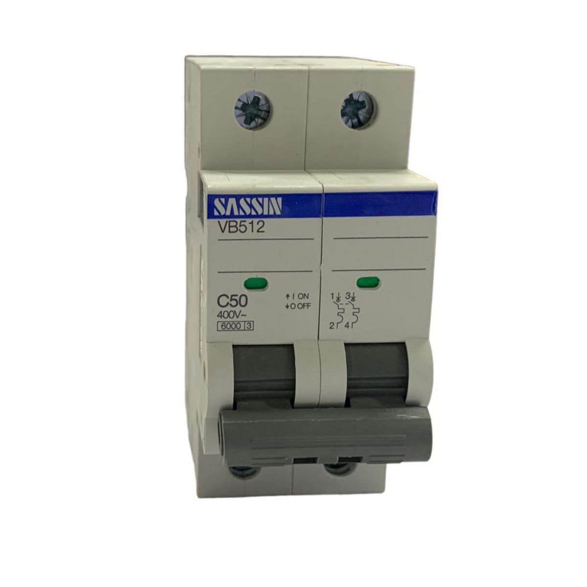 SASSIN - Interruptor Termomagnético 2x50 A SASSIN