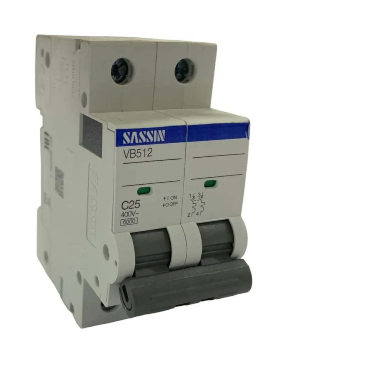 SASSIN - Interruptor Termomagnético 2x25 A SASSIN