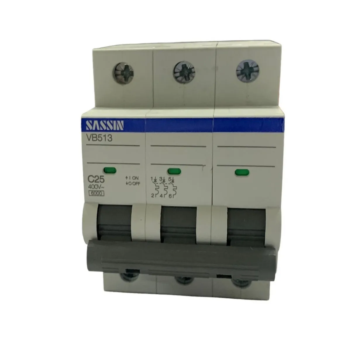 SASSIN - Interruptor Termomagnético 3x25 A SASSIN