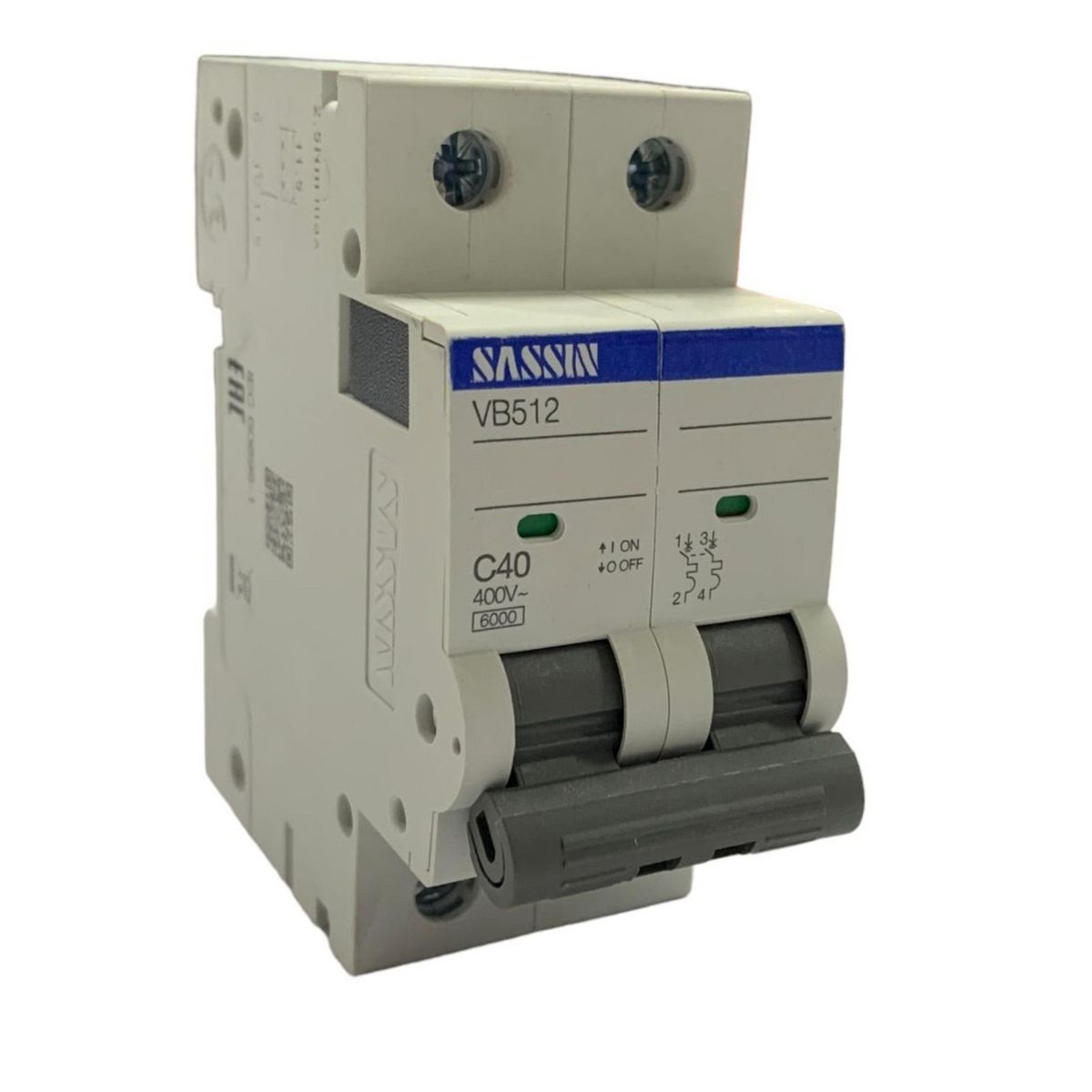 SASSIN - Interruptor Termomagnético 2x40 A SASSIN