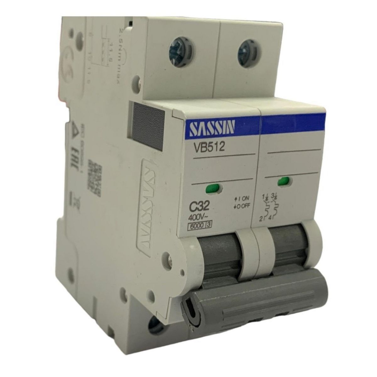 SASSIN - Interruptor Termomagnético 2x32 A SASSIN