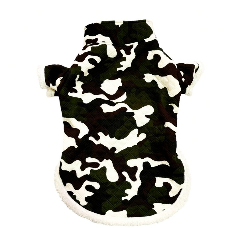 PETIZOOS - Chaleco Para Perros Militar M (Talla 2)