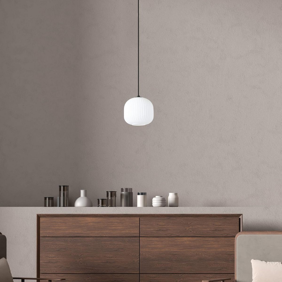 EGLO - Lámpara Colgante Mantunalle 1 Luz D200