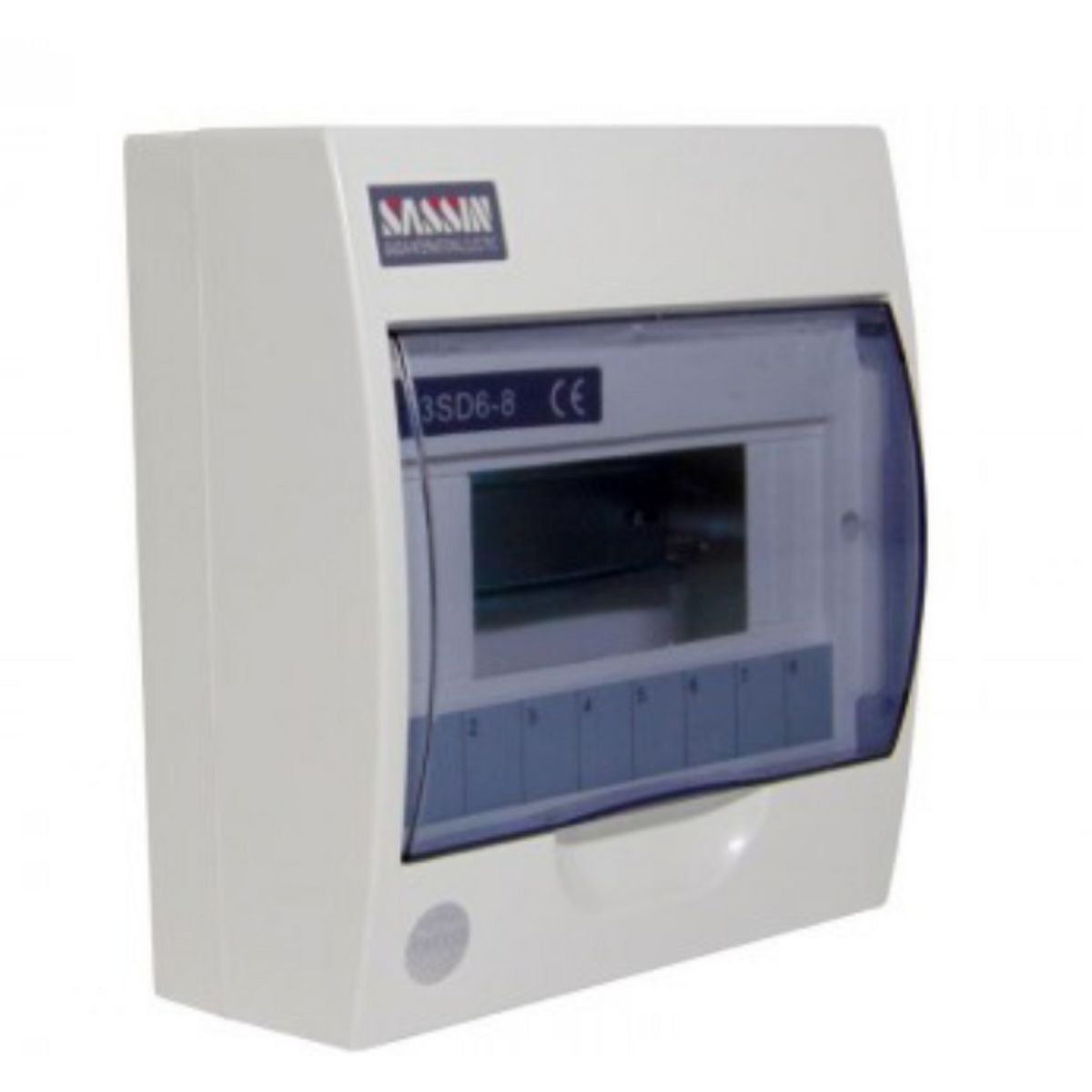 SASSIN - Tablero eléctrico Adosable 8 Polos