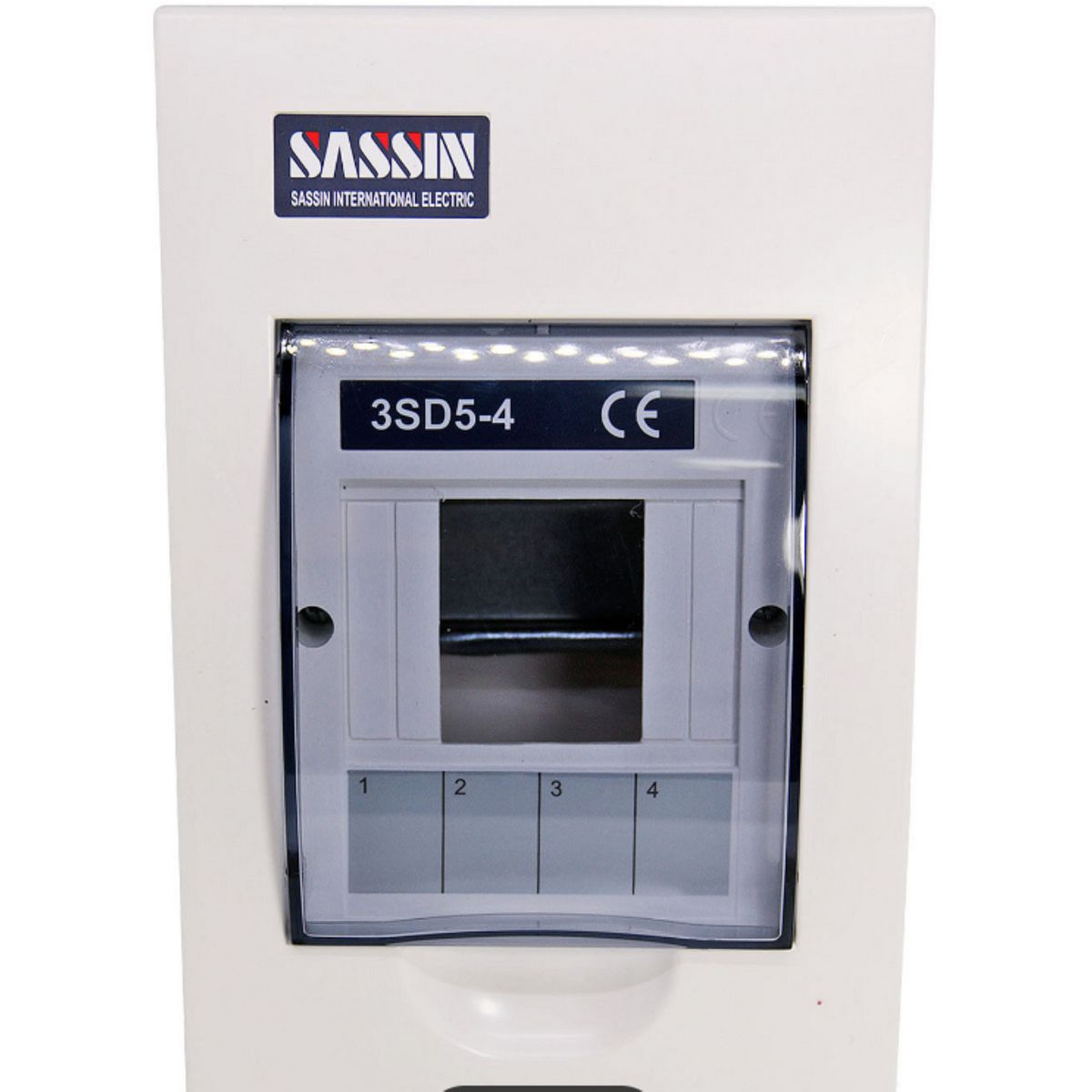 SASSIN - Tablero eléctrico Adosable 4 Polos