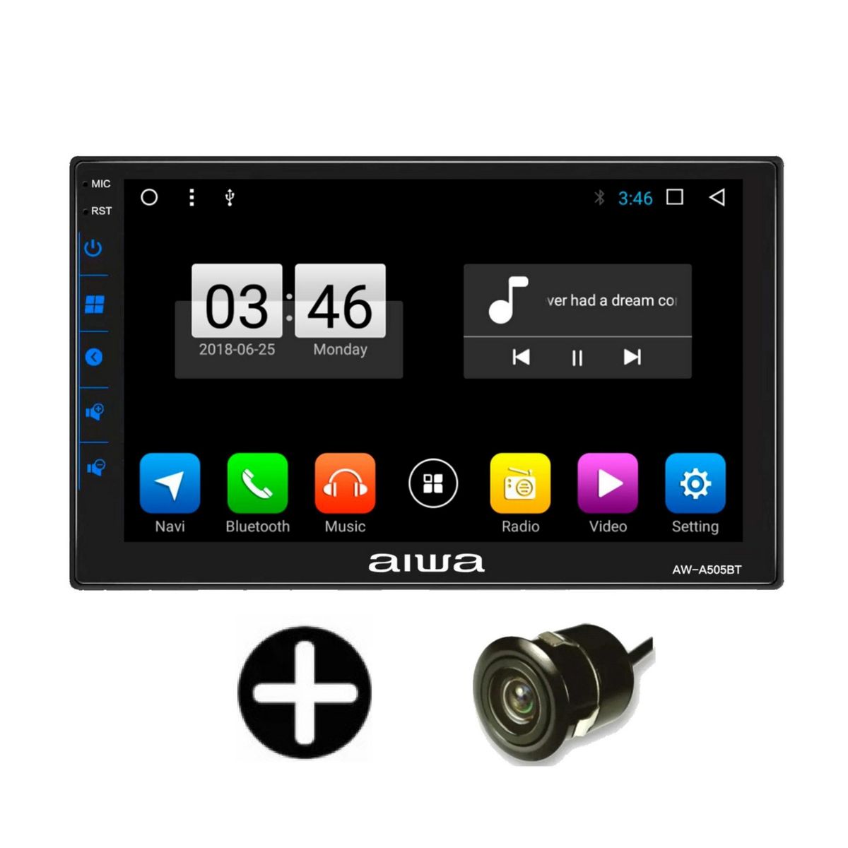 AIWA - Autoradio Aiwa Android 7 2Din 2Gb 32Gb