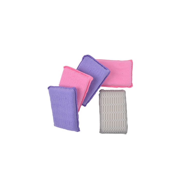 CASA BONITA - Esponja De Polyester Casa Bonita Pack X5