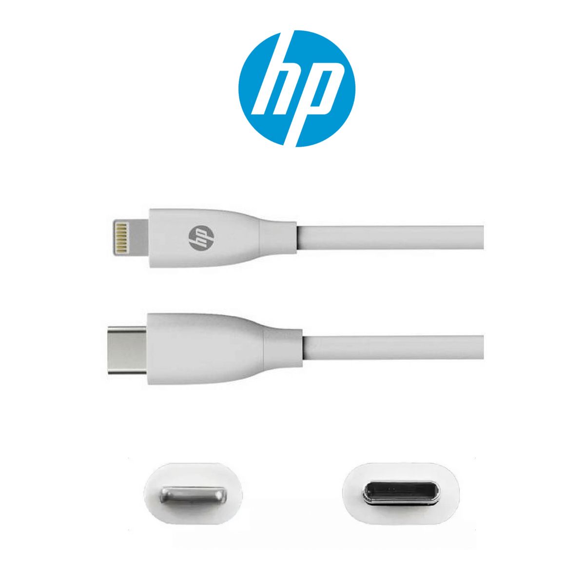 HP - Cable de Cargador de iPhone Tipo USB-C Lightning HP 1m DHC-MF102